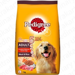 Pedigree Meat and Rice Flavour Dog Foods