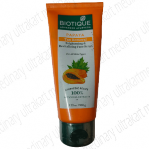 BIOTIQUE PAPAYA Tan Removal Face Scrub