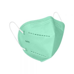 Featured Status N95 Mask With Respirator Green Pack