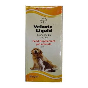 VELCOTE LIQUID 250 ML Vitamin & Fatty acid supplement for pets