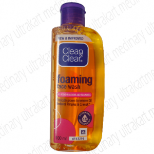 Clean & clear foaming face wash 100 ml