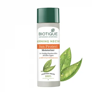BIOTIQUE Morning Nectar Sun Protect Moisturizer (30+ Spf) 120ml