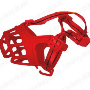 MUZZLE IMPORTED FOR PETS / DOGS / CATS (LILI MASCOTA) NO. 1 RED