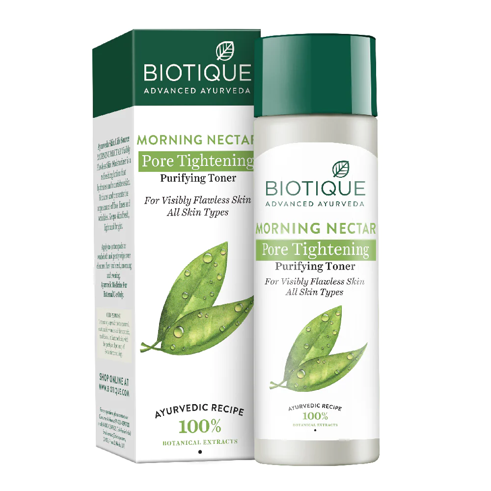 BIOTIQUE Morning Nectar Pore Tightening Purifying Toner 120ml
