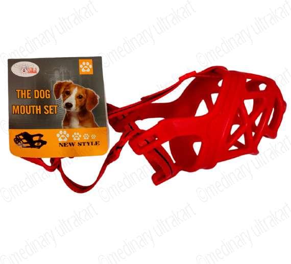 MUZZLE IMPORTED FOR PETS / DOGS / CATS (LILI MASCOTA) NO. 5 RED