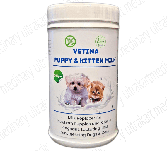 Vetina Puppy & Kitten Milk 200Gm