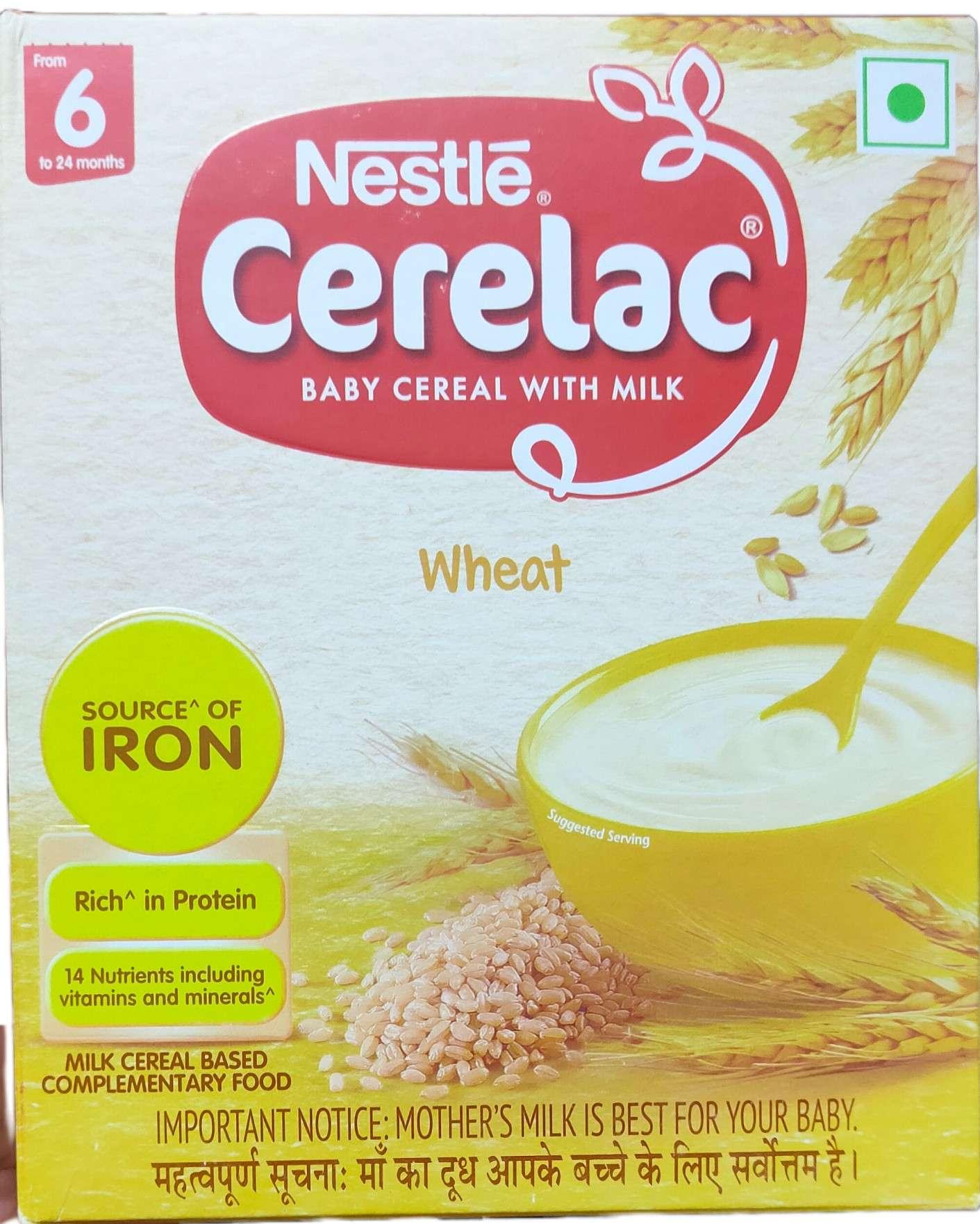 Nestle Cerelac Baby Cereal with Milk (6 to 24 Months) Wheat
