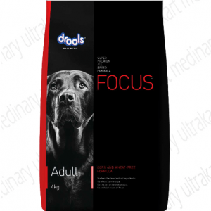 Drools Focus Adult Super Premium Dry Dog Food, Chicken, 4kg