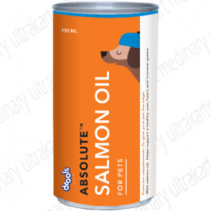 Drools Absolute Salmon Oil Syrup - Dog Supplement, 150 ml