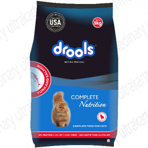 Drools Adult (+1 Year) Dry Cat Food, Tuna & Salmon, 3kg