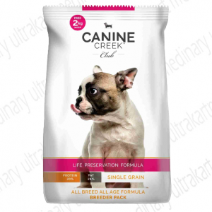 Canine Creek Club, Ultra Premium Dry Dog Food for All Lifestages - 10kg (+2kg Extra Free Inside)
