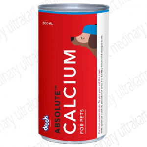 Drools Absolute Calcium Syrup-300 ml (Dog Supplement)