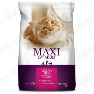 Maxi Ocean Fish Adult Dry Cat Food - 20kg