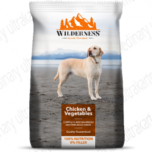 Wilderness Chicken and Vegetables Adult Dog Food, 10 kg