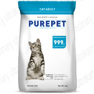 Purepet Ocean Fish Adult Cat Food, 6 kg