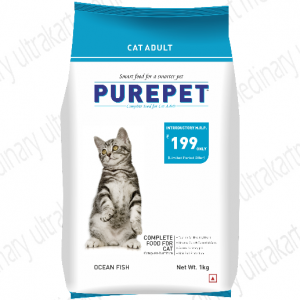 Purepet Ocean Fish Adult Cat Food, 1 kg