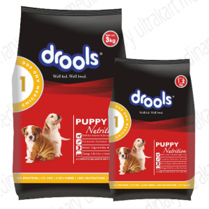 Drools Chicken and Egg Puppy Dog Food, 3kg with Free 1.2kg