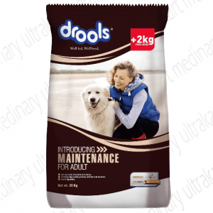 Drools Maintenance Adult Dog Food, 22kg (20 kg with Extra 2kg Free Inside)