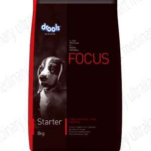 Drools Focus Starter Super Premium Dog Food, 8 kg