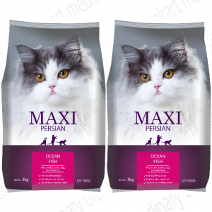 Maxi Persian Cat Food, 3 kg (Buy 1 Get 1 Free )