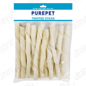 Purepet Twisted Sticks 200g
