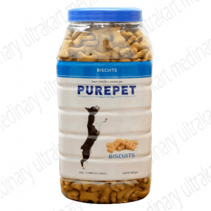 Purepet Milk Flavour, Dog Treats- Jar, 800g