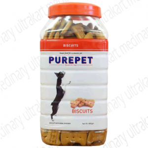 Purepet Chicken Flavour, Dog Treats- Jar, 455g
