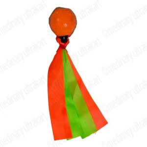 TOY BALL WITH FRILL ORANGE