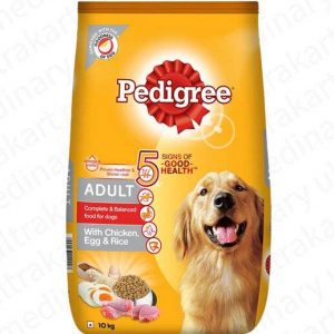 Pedigree High-Protein Variant Chicken, Egg and Rice Flavour Dog Foods